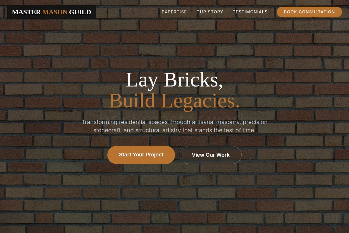 Pillar Bricklayer