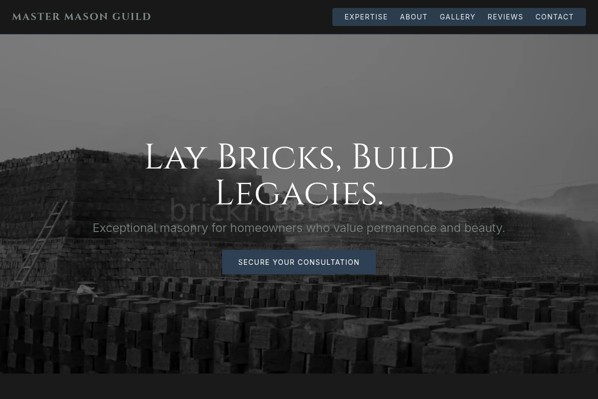 Buttress Bricklayer