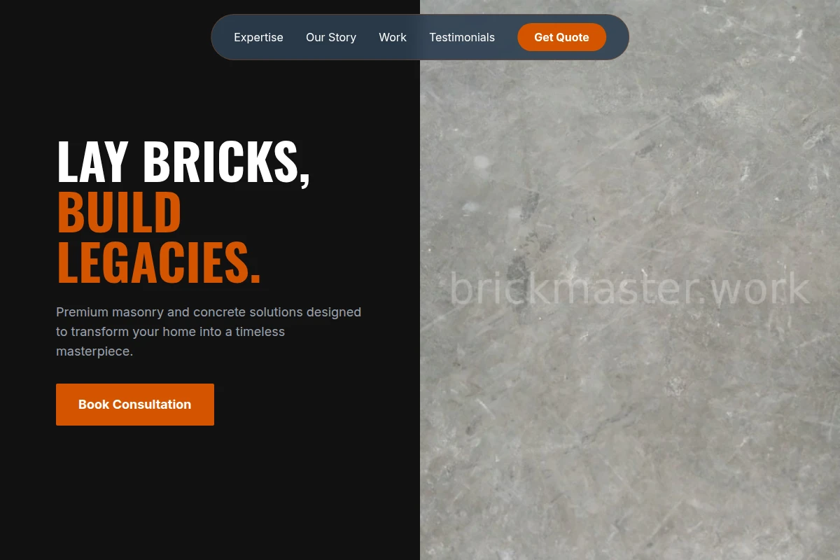 Brickwork Concrete