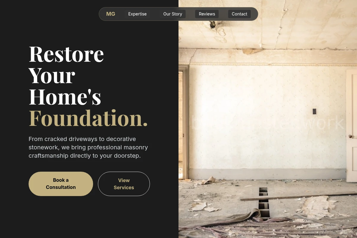 Cement Home Repair