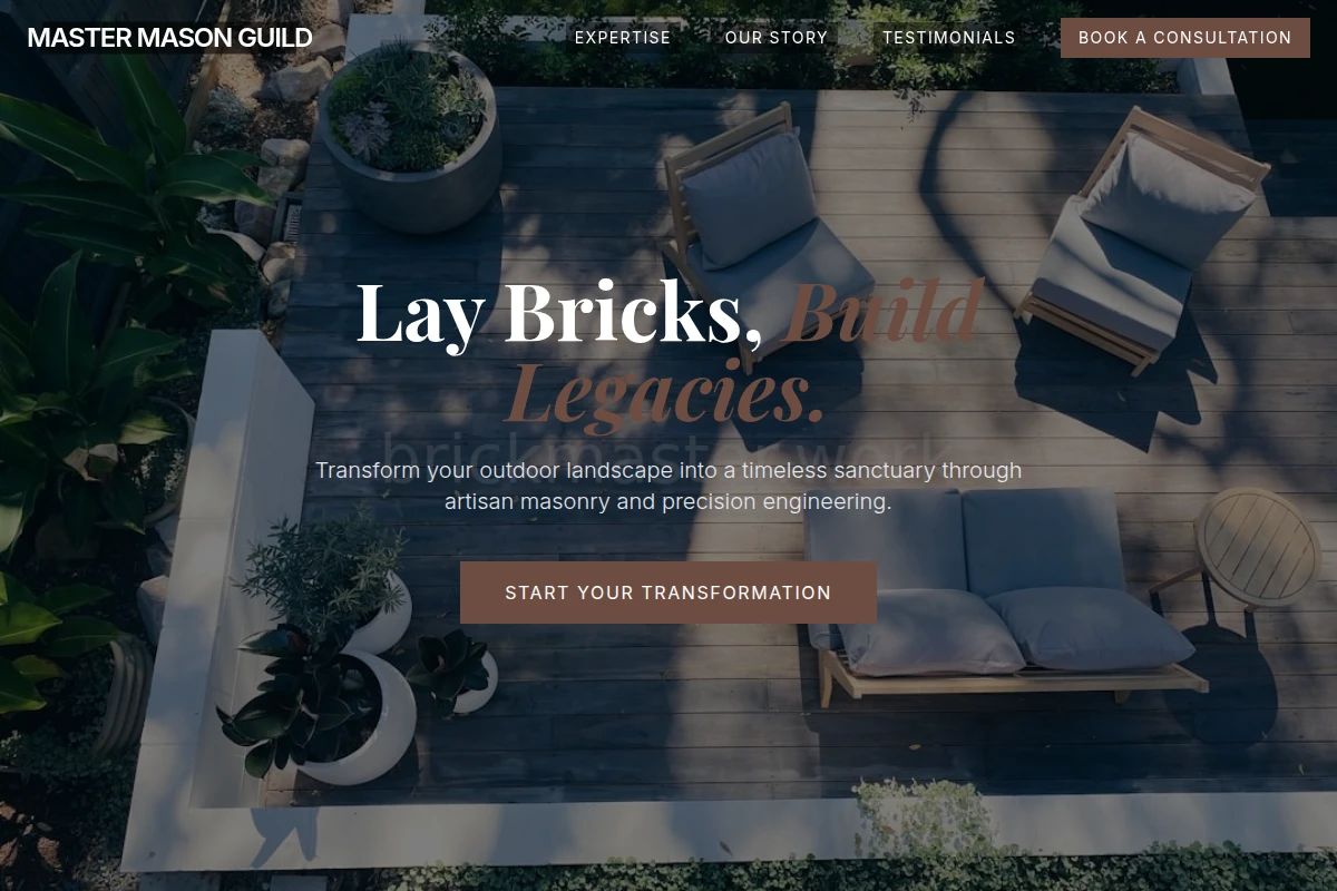 Brickwork Landscaping